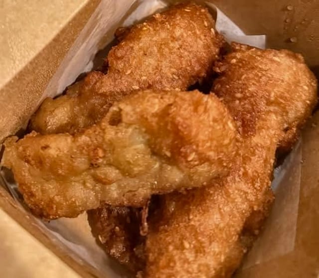 Fried Banana A' La Mode.